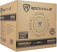 Rockville W8K9D4 2000W 8-Inch Car Audio Subwoofer — image 9