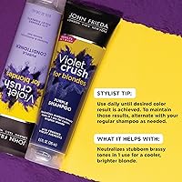 John Frieda Violet Crush Purple Shampoo and Conditioner Set, 8.3oz — image 2