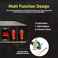 Safego JBQ-200W Police Siren Speaker Car PA System — image 4