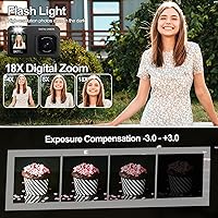 Uziikl CS03 5K Dual Screen Digital Camera 80MP — image 7