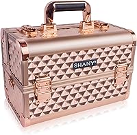 SHANY Premier Fantasy Makeup Train Case - Rose Gold — image 1