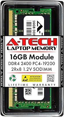 A-Tech 16GB DDR4 2400 MHz SODIMM RAM
