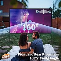 VISULAPEX 120-inch Projector Screen with Stand — image 2
