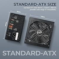 Zalman GigaMax 600W 80 Plus Bronze Certified ATX Power Supply — image 8