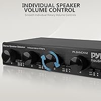 Pyle PLSHVC412 4-Channel Stereo Speaker Selector — image 8