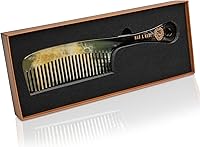 MAN & MANE Premium Handmade 100% Oxhorn Long Detangling Hair Comb — image 2