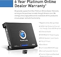 Planet Audio AC1600.4 Anarchy Series 4-Channel Car Amplifier — image 3