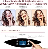 EOTO LIGHT 19-inch LED Ring Light with Tripod — image 2