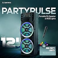 Audiobox ABX-214R Dual 12″ Portable Bluetooth Speaker — image 5