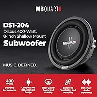 MB Quart DS1-204 8-inch Shallow Subwoofer — image 2