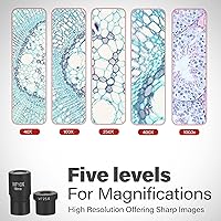 AmScope M102C-PB10 Biological Compound Microscope — image 3