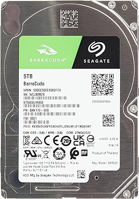 Seagate Barracuda 5TB 2.5in SATA Hard Drive