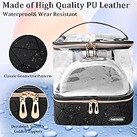 Partreko Clear Nail Polish Organizer with Nail Lamp — image 4