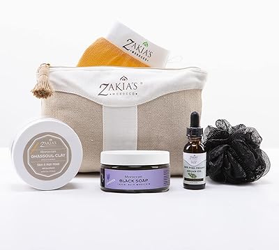Zakia's Morocco Moroccan Hammam Spa Rejuvenating Ritual Beauty Skincare Kit