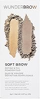 WUNDERBROW Soft Brow Define & Fill Powder Duo - Blonde — image 9