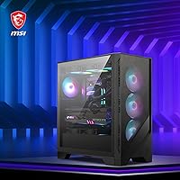 MSI MAG Forge 321R Airflow Gaming PC Case — image 10