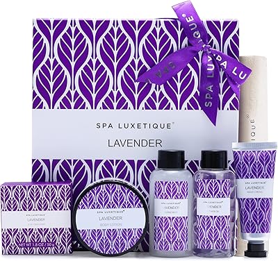 Spa Luxetique Lavender Spa Set