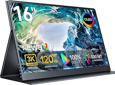 Newsoul 16-inch OLED Portable Monitor 3K