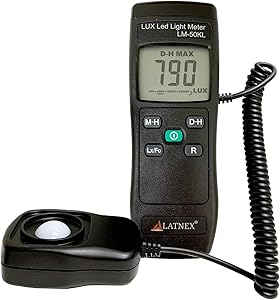 LATNEX Light Meter LM-50KL Review