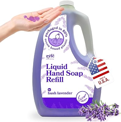 ZYFE Liquid Hand Soap Refill - Hush Lavender, 64oz