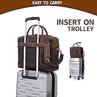 VC Vintage Couture Leather Briefcase Bag for Men and Women — image 6