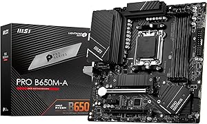 MSI PRO B650M-A WiFi V1 Motherboard Review