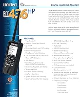 Uniden BCD436HP Digital Handheld Scanner — image 3