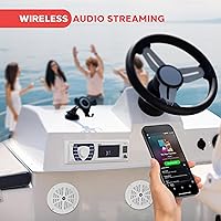 Pyle PLMRKT36WT Marine Receiver & Speaker Kit — image 7