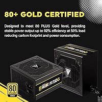 GAMDIAS Helios P2-750G 750W Gold Gaming Power Supply — image 3