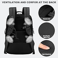 DTGN Large Capacity Water Resistant Laptop Backpack 17-inch — image 6