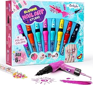Combaybe 8-Count Nail Art Pen Set for Kids Review