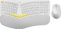 Nulea KM75 Ergonomic Wireless Keyboard and Mouse Combo — image 1