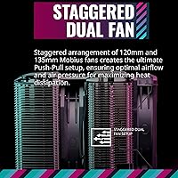 Cooler Master MasterAir MA824 Stealth Dual Tower CPU Air Cooler — image 7