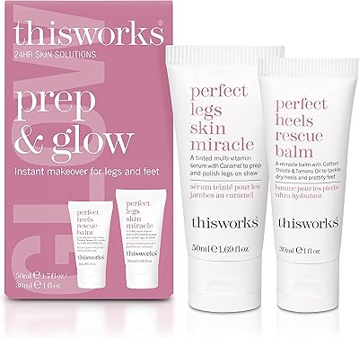 THISWORKS Prep and Glow Gift Set - Travel Size