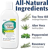 PediFix FungaSoap Tea Tree Cleansing Wash 13.5oz — image 3
