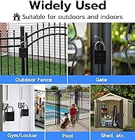 eLinkSmart P11BF Fingerprint Padlock — image 9