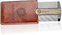 Man & Mane Premium Natural Ox Horn and Sandalwood Beard Comb — image 7