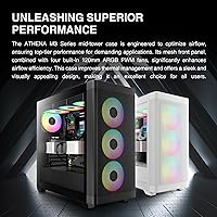 GAMDIAS GD-ATHENA M3 ATX Mid Tower Gaming PC Case — image 2