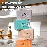 Dove Men+Care Cleansing Soap Bar 4 Count Eucalyptus + Cedar Oil 3.51oz — image 3