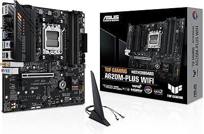 ASUS TUF Gaming A620M-PLUS WiFi Motherboard