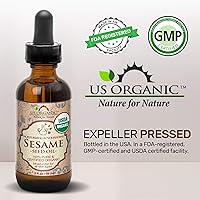 US Organic Sesame Seed Oil 4oz — image 6