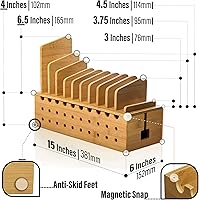 Prosumer's Choice Bamboo Multi Device Charging Station — image 2