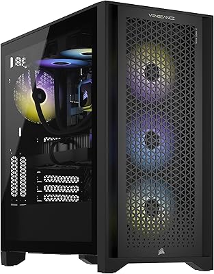 Corsair Vengeance i7400 Gaming PC - Intel Core i7-13700K, NVIDIA GeForce RTX 4070 Ti, 32GB DDR5, 1TB SSD