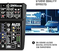 Alto Professional ZMX122FX 8-Channel Audio Mixer with Effects — image 6
