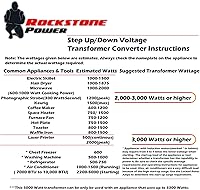Rockstone Power 5000 Watt Voltage Converter Transformer — image 8