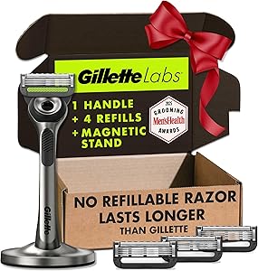 GilletteLabs with Exfoliating Bar Razor for Men Review