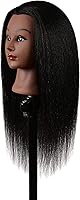 FUTAI 30 Inch 100% Human Hair Mannequin Head — image 6