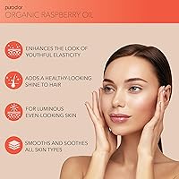 PURA D'OR Organic Raspberry Seed Oil 3.38oz — image 3