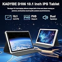 KADYBE D106 Android 14 Tablet 14GB RAM 128GB Storage — image 5