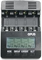 Opus BT-C2400 Battery Charger Analyzer for AA AAA NiMH NiCd Batteries — image 1